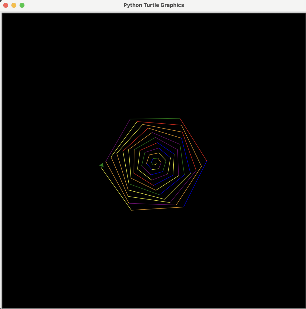 Colorful Spiral Pattern